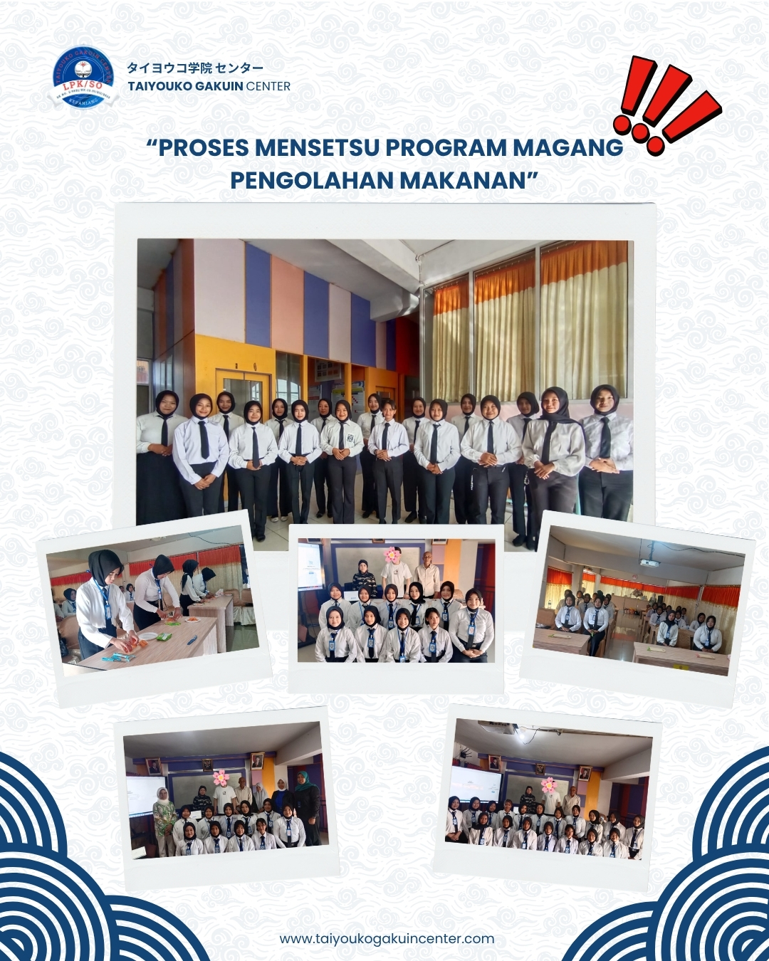 Proses Mensetsu Program Magang Pengolahan Makanan