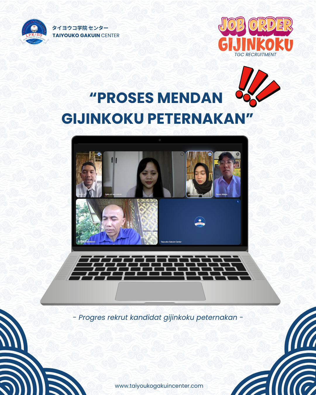 PROGRESS UPDATE: Jalannya Proses Mendan Gijinkoku Sektor Peternakan Jepang Bersama TGC